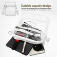 thumbnail image 4 of UEETEK Clear Crossbody Stadium Bag Versatile PVC 1 Set for Women with Storage for Travel, 4 of 6