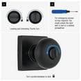 thumbnail image 2 of Brinks Contemporary Privacy Doorknob, Matte Black, 2 of 7