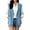 Blue, variant on BXJX Womens Denim Vests, Fashion Button Front V Neck Sleeveless Jeans Waistcoat with Pockets Blue Size S-2XL