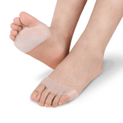 Ball of Foot Cushions-Breathable Metatarsal Pads, Half Toe Sleeve Bunion Corrector Pads Forefoot Cushions for Men and Women Great for Diabetic Feet Prevent Calluses and Blisters, 2 Pieces