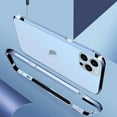 thumbnail image 5 of Decase Aluminum Frame Metal Bumper Frame Slim Hard Case for iPhone 14 Pro Max, Metal Frame Armor Bumper Raised Edge Protection No-Back Case for iPhone 14 Pro Max 6.7 inch 2022, Silver, 5 of 9