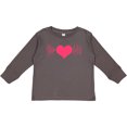 thumbnail image 3 of Inktastic heart monitor Valentines Day Boys or Girls Long Sleeve Toddler T-Shirt, 3 of 5