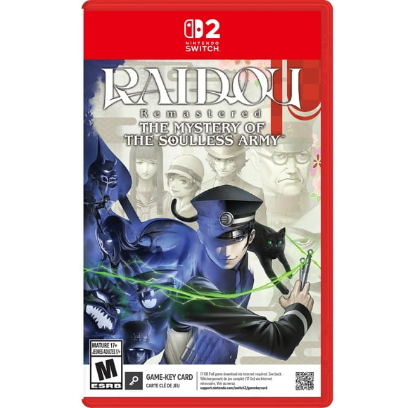 RAIDOU Remastered: The Mystery of the Soulless Army Nintendo Switch 2 (Game Key Card)