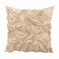 thumbnail image 2 of ufehgfjh Online Shopping Scandinavian Style Solid Color Pillowcover Leaf Pillowcover Soft and Comfortable Sofa Bedroom Decorative Cushion Cover, 2 of 5