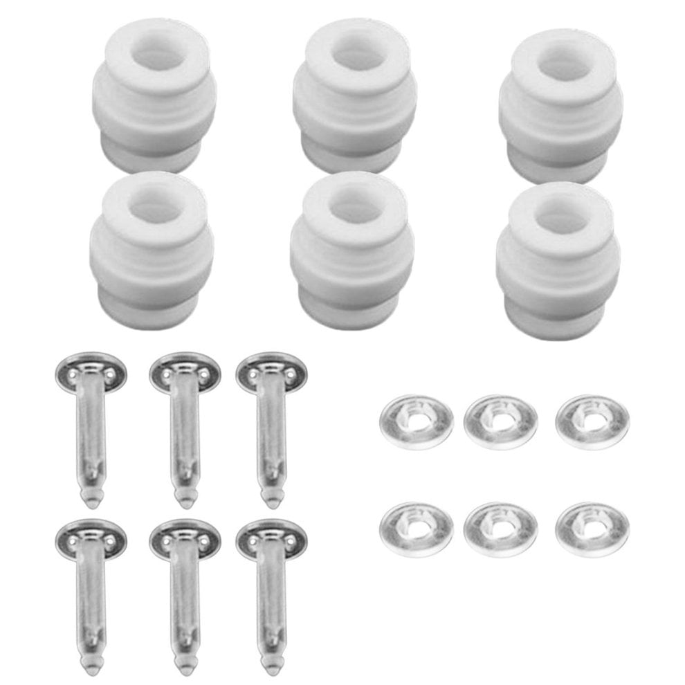 Damping Rubber Balls Anti-drop Pins Kit Gimbal Anti Vibration Plate Spare Parts for DJI Phantom 3,white,7 16mm 