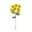 Yellow B, variant on Solar Garden Lights Outdoor, 29" Yellow Realistic Flower Stake Light with 3 Heads LED Solar Night Light for Yard Patio , Spring Decor and Garden Gifts, 1Pcs Yellow A