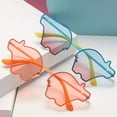 thumbnail image 3 of Gafas de sol para niños ... pequeños Gafas de sol de metal con forma de hipopótamo T, 3 of 4