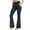 Navy, variant on Cameland Womens Stretch Yoga Leggings Fitness Running Sports Full Length Active Pants High Waist Slim Small Flared Trousers