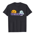 thumbnail image 4 of TZEWGL T-Shirts For Child Short Sleeve Crew Neck Monthly Word Prints Blouse For Newborns size 4-5T, 4 of 4