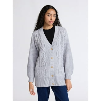 Free Assembly Women's Mock Neck Wedge Sweater with Short Sleeves