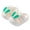 Green, variant on purcolt Slides for Kids 5-12 Years, Closed Toe Non-Slip House Slippers Bathroom Beach Pool Shower Shoes Quick Dry Cushioned Thick Sole Sandals for Indoor and Outdoor