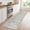 Gray, variant on IValue Vintage 3'x5' Area Rugs for Living Room Non Slip Boho Machine Washable Indoor Floor Carpet for Entryway Bedroom