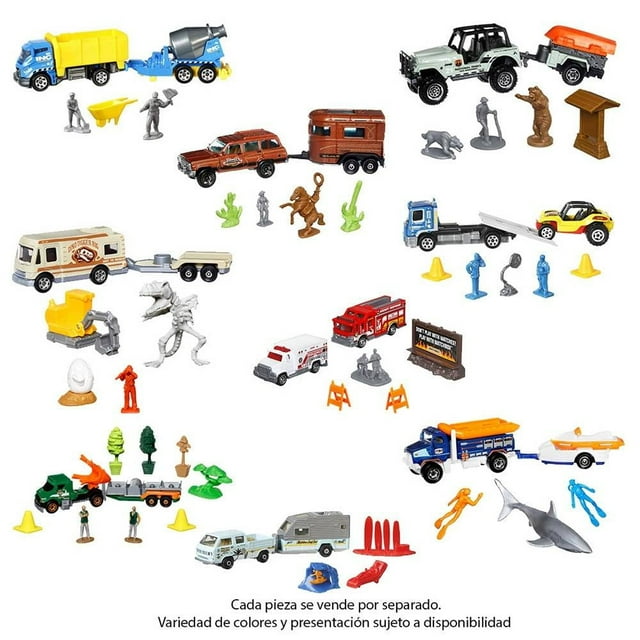 Vehículo de Juguete Matchbox Hitch & Haul Varios Modelos 1 pieza
