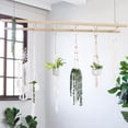 thumbnail image 6 of FUIN Fully Assembled 6ft Bamboo Blanket Ladders Living Room Wood Decorative Wall Leaning Farmhouse Quilt Display Holder Rustic Wooden Towel Rack for Bathroom, Unfinished, 6 of 7