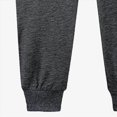 thumbnail image 5 of NOLDARES Wide Leg Sweatpants for Boys Joggers Baggy Sweat Pants Drawstring Elastic Waist Athletic Casual Pants(W132-Dark Gray), 5 of 7