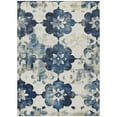 thumbnail image 2 of Addison Rugs Chantille Indoor/Outdoor Transitional Floral Navy Machine Washable Rectangle Rug, 10' x 14', 2 of 7
