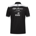 thumbnail image 3 of New F1 Alfa Romeo Racing Suit Short-sleeve Polo Shirt Top Summer Men's Clothes Overalls Black, 3 of 4
