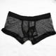 thumbnail image 2 of Ropa Interior Transparente para Hombre, Calzoncillos Tipo Bóxer s , Bragas, Bañadores Transparentes, Pantalones Cortos, Negro, Soledad Ropa interior para hombre, 2 of 7