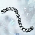 thumbnail image 4 of K-KED Nordic Viking Collection Viking Vintage Personalized Stainless Steel Bracelet-23cm, 4 of 9
