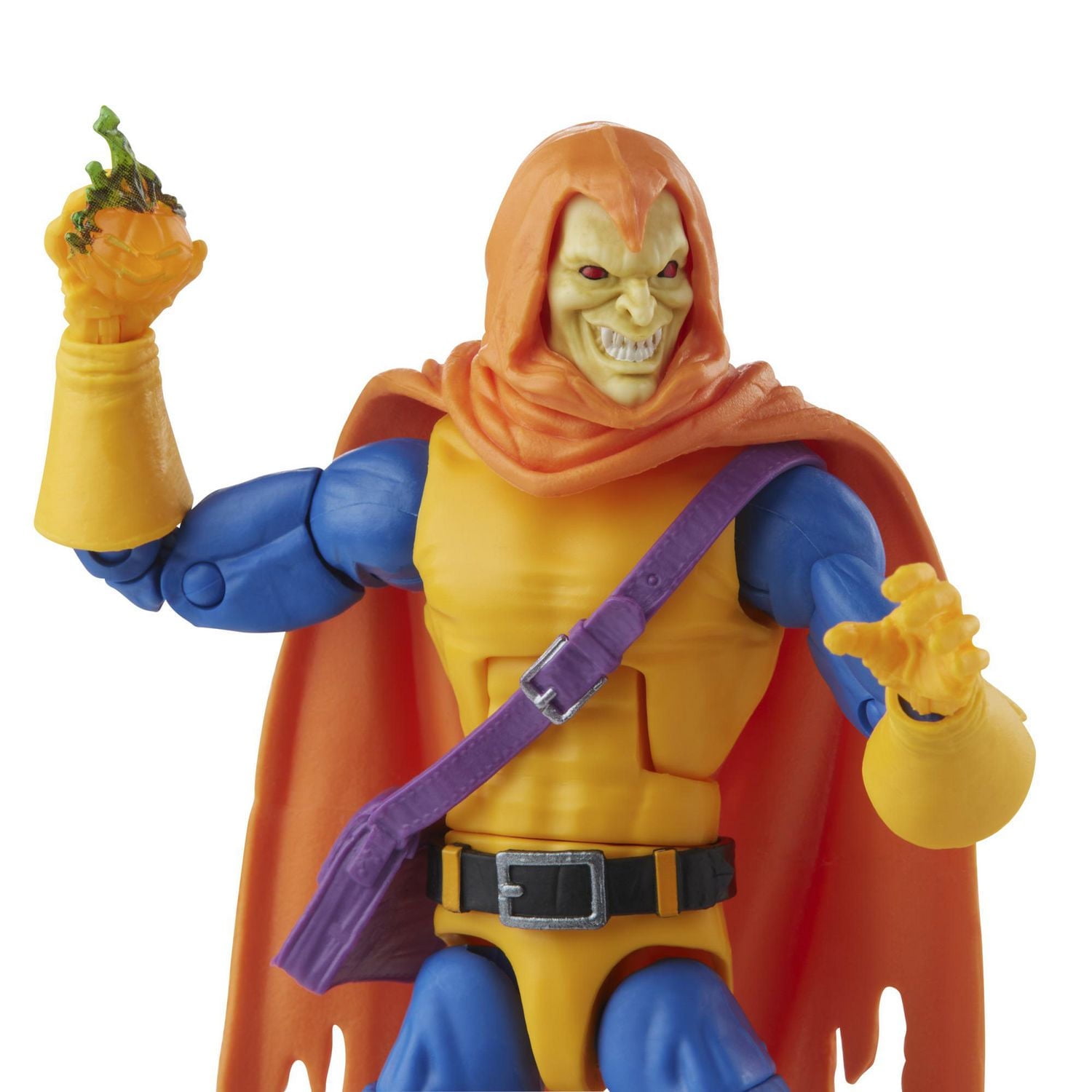 Marvel Legends Series Spider-Man, figurine Hobgoblin de 15 cm, inclut 3 accessoires : planeur, bombe-citrouille, sacoche