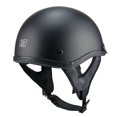 thumbnail image 4 of Sonducket Casco de motocicleta Universal portátil de estilo Vintage para mujer y hombre, Scooter de verano, correa ajustable, accesorios para Ciclismo Negro mate SG, 4 of 6