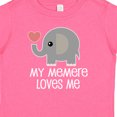 thumbnail image 4 of Inktastic Memere Grandma Loves Me Boys or Girls Baby T-Shirt, 4 of 5