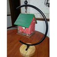 thumbnail image 4 of Soporte de exhibición de adornos YONGSHENG gancho de hierro con base de madera, 4 of 5