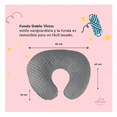 thumbnail image 3 of Almohada Embarazo Y Lactancia Bebe Cojín Maternidad Amamantar estrellas Malubero Gris, 3 of 5