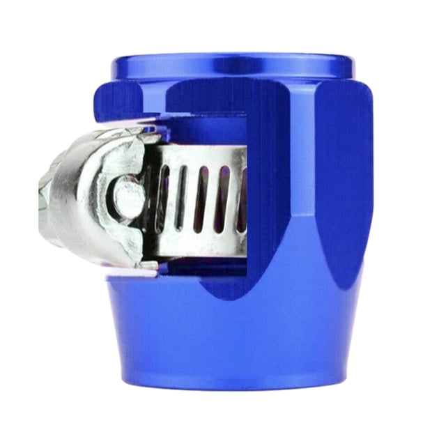 Hose Clamp Aluminum Alloy Adjustable Fuel Line Pipe Clip