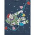 thumbnail image 3 of Toy Story Toddler Boys Buzz Lightyear Festive Crewneck Sweatshirt, Sizes 12M-5T, 3 of 9