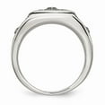 thumbnail image 2 of Stainless Steel Polished and Antiqued Cross Ring Size: 11; for Adults and Teens; for Women and Men, 2 of 7