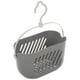 thumbnail image 4 of Cesta de almacenamiento de plástico para ducha colgante para baño, cocina, dormitorio universitario, 4 of 5