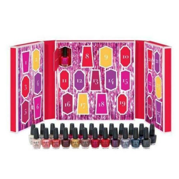 OPI Shine Bright 25 Piece Mini Advent Calendar Holiday Set - Walmart.com