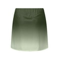 thumbnail image 5 of JBXKXYW Skirt Shorts for Women Womens Casual Solid Tennis Skirt Yoga Sport Active Skirt Shorts Skirt Women's Skorts Skort for Women Skorts for Women With Pockets (Green2,S), 5 of 6