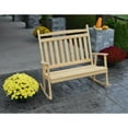 thumbnail image 3 of Yellow Pine Double Classic Porch Rocker, 3 of 9