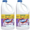 Clorox Splash-Less Bleach 55 Ounce, Lavender (Pack of 2)