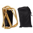 thumbnail image 1 of Chaise Pliante Extérieure, Mini Chaise Pliante Portable Noire pour Camping, 1 of 8