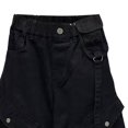 thumbnail image 4 of Coerni Teen Girls Wide Leg Cargo Pants Elastic Waist Straight Leg Trousers Fashion Y2K Hip Hop Streetwear Muti Pockets, 4 of 6