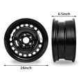 thumbnail image 6 of New Wheel For 2006-2012 Honda Civic 16 x 6.5 Inch Painted Black Steel Rim, 6 of 13