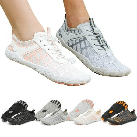 

Unisex Water Shoes Non-slip Lightweight Aqua Shoes Breathable Barefoot Beach Shoes Quick Drying Wading Shoes for Water Sports