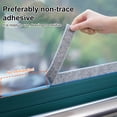 thumbnail image 3 of Ettsollp 4M/Roll Window Glass Absorbent Sticker Felt Window Condensation Moisture Absorber Strip Self-Adhesive Glass Water Barrier Anti-Condensation Tape, 3 of 7