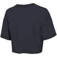 thumbnail image 3 of Women's Majestic Threads Navy New York Yankees Boxy Crop T-Shirt, 3 of 3