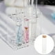 thumbnail image 2 of Tubos de vidrio de vidrio de vidrio de borosilicato de 10 piezas con botellas de reactivos de corcho, 2 of 7