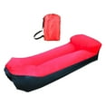 thumbnail image 2 of CoudarTitie Inflatable Lounger Inflatable Chair Trendy Water Anti Air Sofa for Adults & Kids Red, 2 of 9
