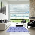 thumbnail image 6 of Ahgly Company Indoor Square Patterned Light Slate Blue Area Rugs, 8' Square, 6 of 6