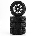 thumbnail image 2 of 4PCS 1/8 Off-Road Car Wheels Tires 120Mm Rubber Rocks Tyres for Redcat Team, 2 of 8