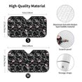 thumbnail image 3 of Windshield Sun Shade Foldable Car Front Window Sunshade For Car Suv Trucks Vans - Best Heat Shield Blocker Visor Cover Blocks Uv Rays And Keeps Your Vehicle Cool-Small, 3 of 5
