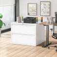thumbnail image 2 of Superday Metal Lateral File Cabinet, 2 Drawer File Cabinet, White Filing Cabinets with Lock, Filing Cabinets for Home Office/Legal/Letter/A4, Home Office Furniture for Hanging File, 2 of 14