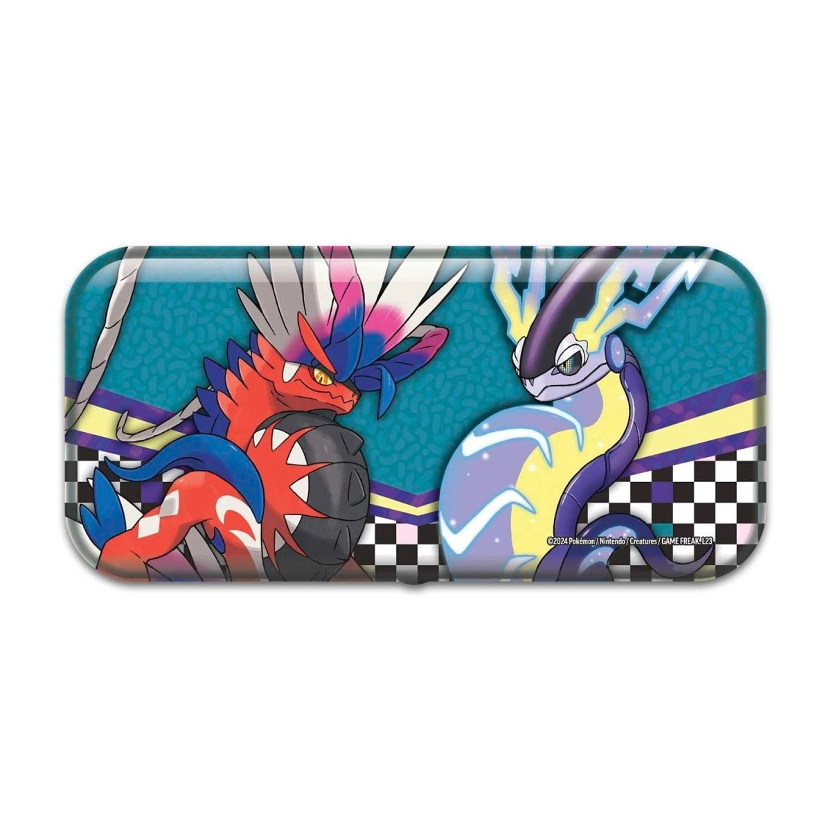 The Pokemon PKU85994 Pokemon TCG Back to School Pencil Tin 2024 Card Game