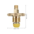 thumbnail image 3 of 1Pcs Gas Tank Adapter for Outdoor Adventures Stable Fuel Supply Brass Construction, 3 of 8